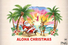 Christmas in July Funny Clipart Bundle 35 - CraftNest - Digital Crafting and Art