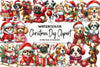 Christmas Dog Clipart Bundle