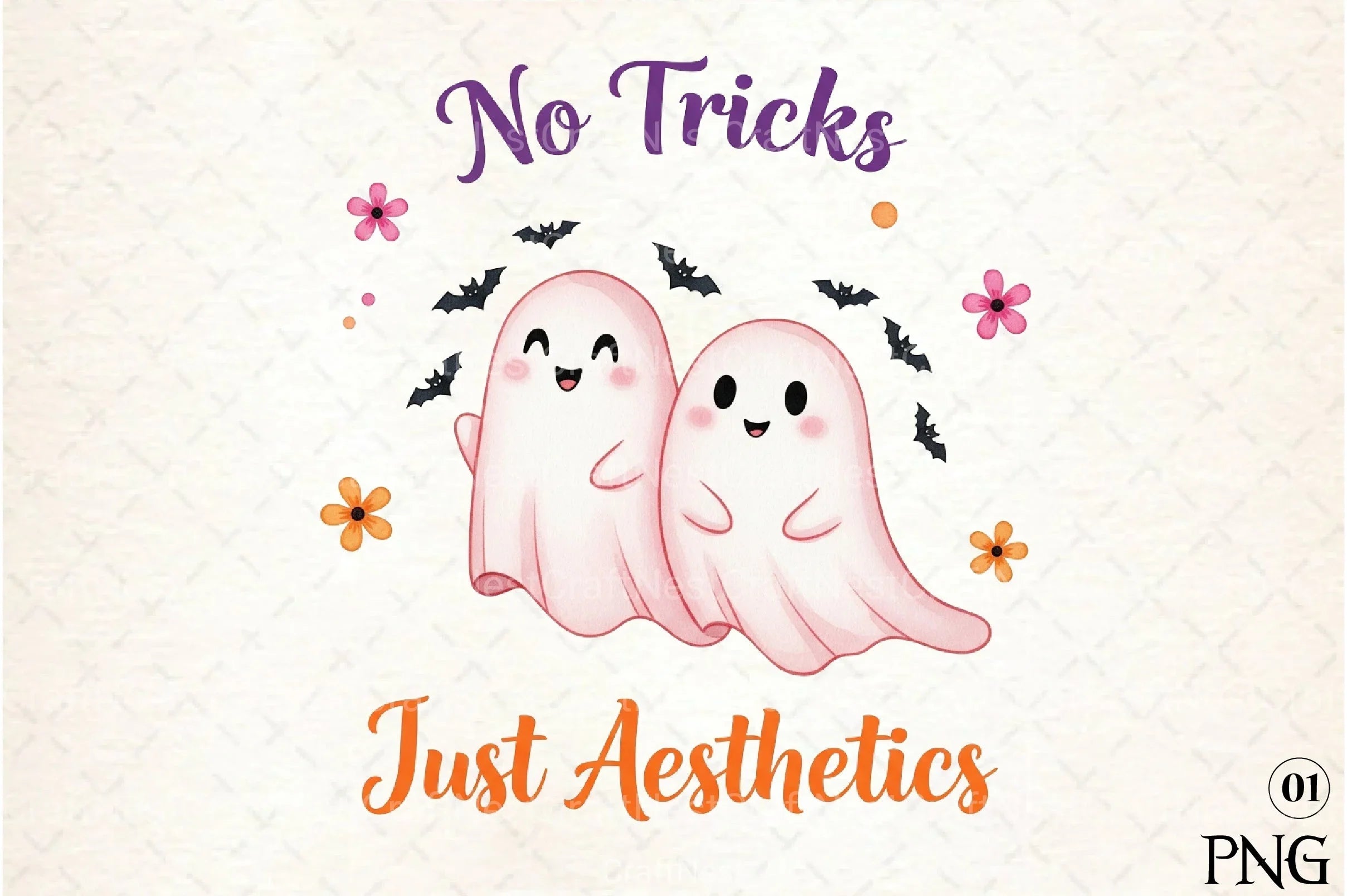 Retro Groovy Halloween Clipart Bundle - CraftNest - Digital Crafting and Art