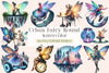 Urban Fairy Clipart Bundle Set