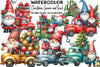 Christmas Gnome and Truck Clipart Bundle