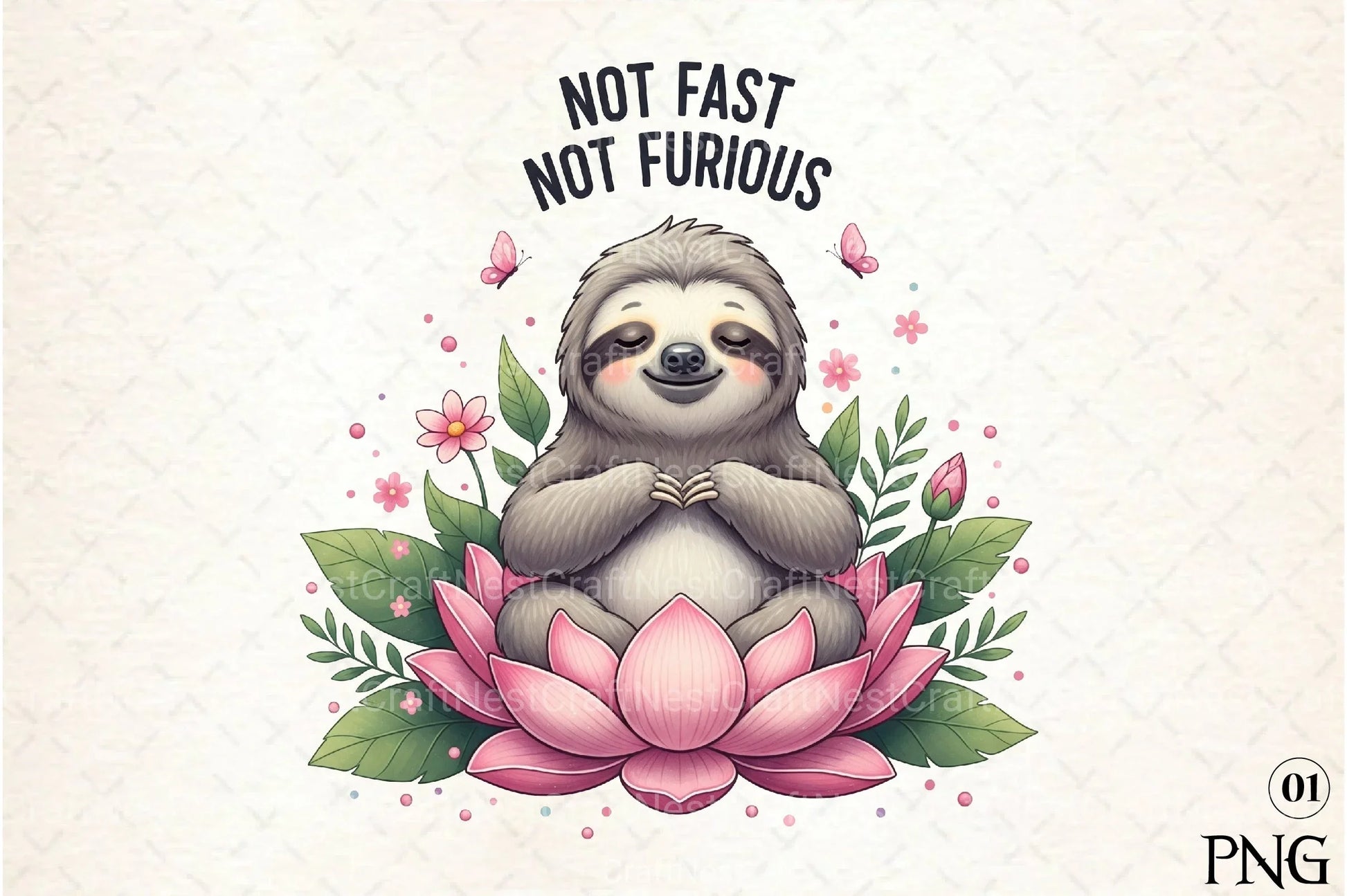 Funny Sloth Quotes Clipart Bundle 232 - CraftNest - Digital Crafting and Art