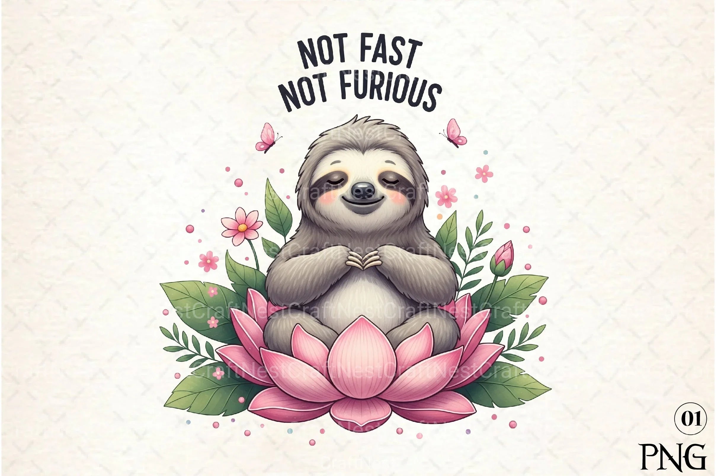 Funny Sloth Quotes Clipart Bundle 232 - CraftNest - Digital Crafting and Art