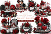 Romantic Valentine Dinner Clipart Bundle