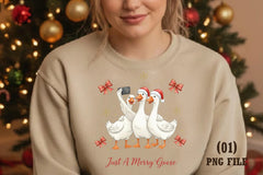 Merry Goose Clipart Bundle - CraftNest - Digital Crafting and Art