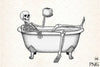 Sarcastic Skeleton Clipart Bundle Collection