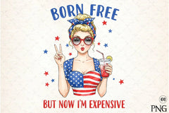 Funny 4th of July USA Patriotic Vintage Clipart Bundle - CraftNest - Digital Crafting and Art