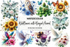 Wildflower & Winged Animal Clipart Bundle