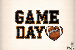 Game Day Football Fall Clipart Bundle - CraftNest - Digital Crafting and Art