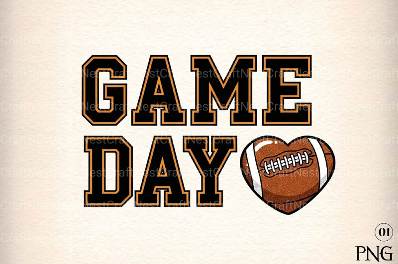 Game Day Football Fall Clipart Bundle - CraftNest - Digital Crafting and Art