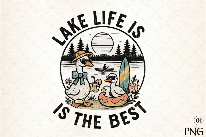 Summer Lake Life Clipart Bundle 2 - CraftNest - Digital Crafting and Art