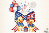 Funny 4th of July Clipart Bundle