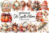 Cute Coquette Autumn Clipart Bundle