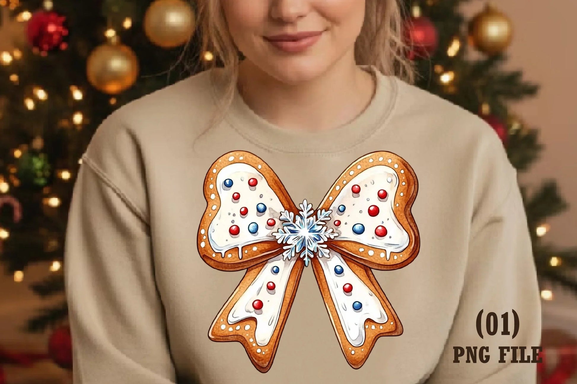 Gingerbread Bow Clipart Bundle - CraftNest - Digital Crafting and Art