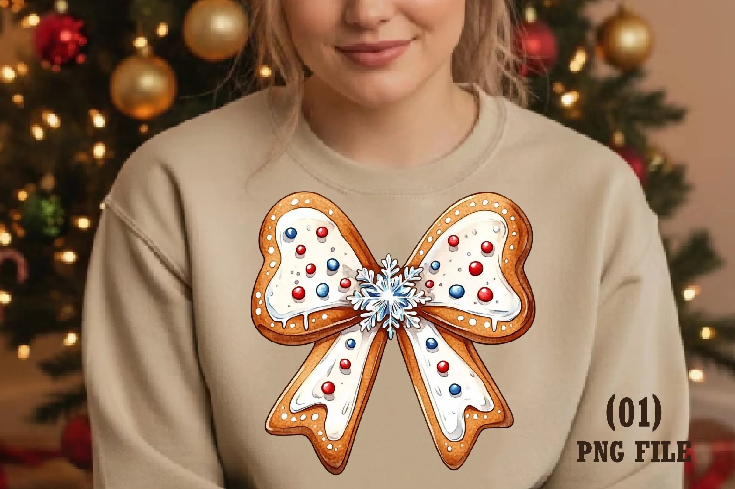 Gingerbread Bow Clipart Bundle - CraftNest - Digital Crafting and Art
