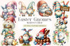 Easter Gnomes Clipart Bundle