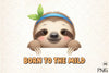 Funny Sloth Quotes & Clipart Bundle
