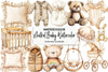 Neutral Baby Clipart Bundle
