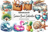 Summer Beach Clipart Bundle