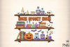 Spooky Home Graphic Clipart Bundle