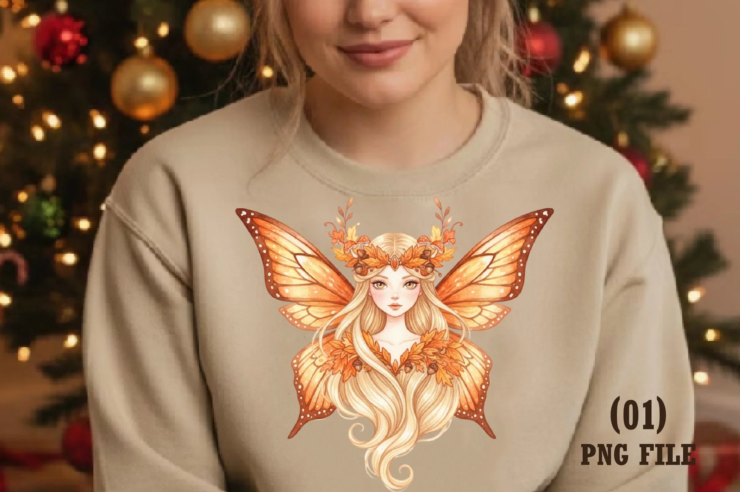 Autumn Fall Cute Girl Butterfly Clipart Bundle - CraftNest - Digital Crafting and Art