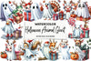 Halloween Animal Ghost Clipart Bundle