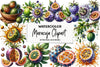 Maracuja Clipart Bundle