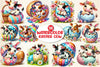 Easter Cow on Cracked Egg Clipart Bundle