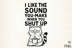 Funny Sarcastic Cat Clipart Bundle 121 - CraftNest - Digital Crafting and Art