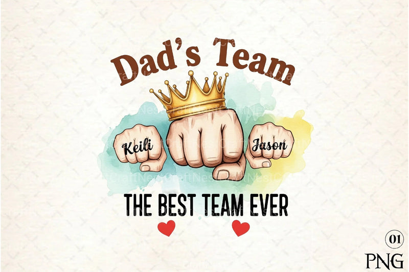 Personalized Dad Clipart Bundle 3 - CraftNest - Digital Crafting and Art