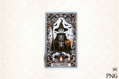 Halloween Tarot Card Clipart Bundle 22 - CraftNest - Digital Crafting and Art