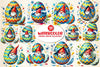 Easter Egg Gnome Clipart Bundle Collection