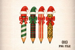 School Christmas Clipart Bundle 2 - CraftNest - Digital Crafting and Art