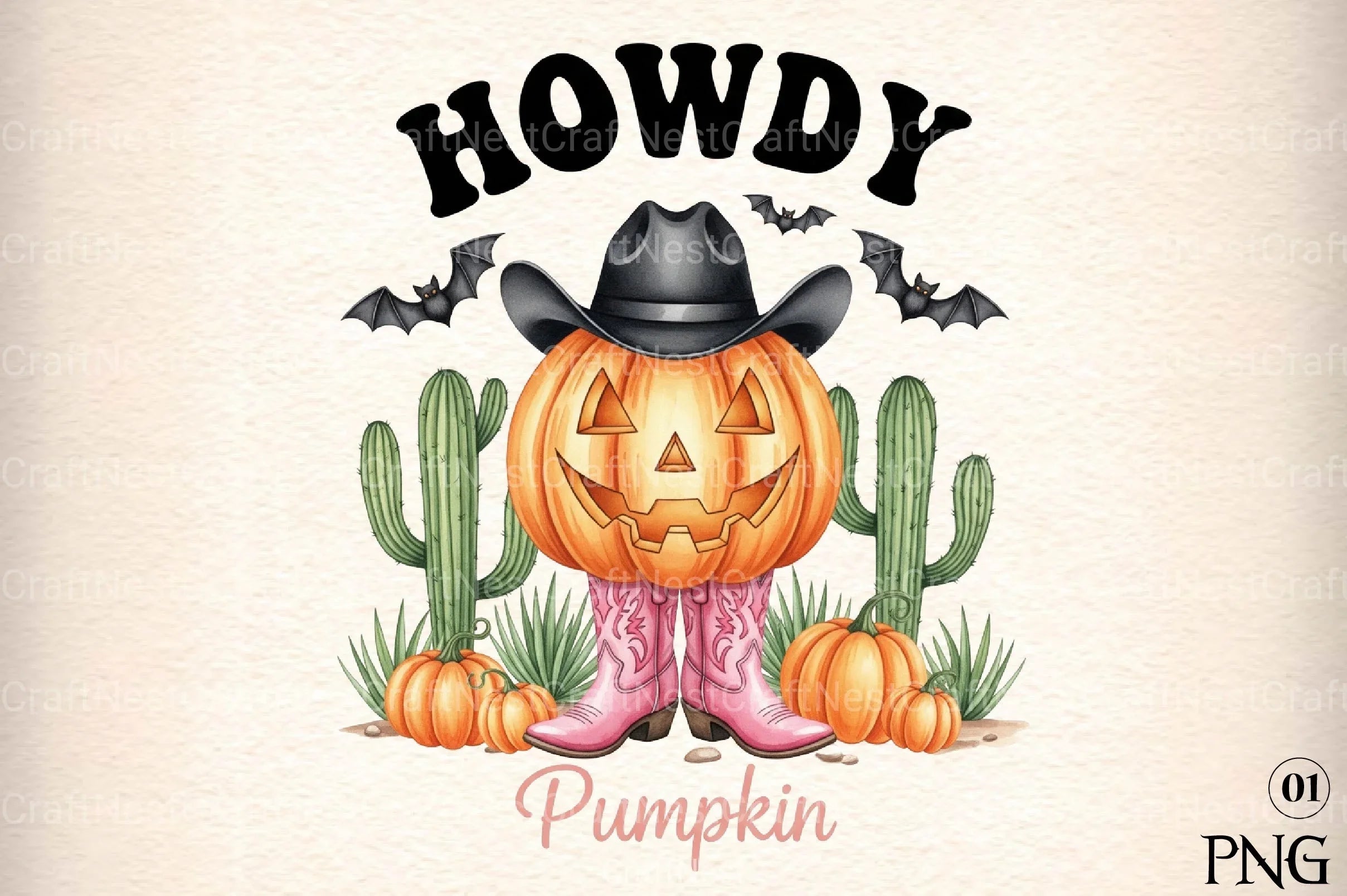 Western Halloween Quotes Clipart Bundle 44 - CraftNest - Digital Crafting and Art