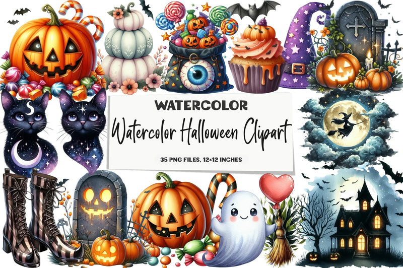 Halloween Clipart Bundle - CraftNest - Digital Crafting and Art