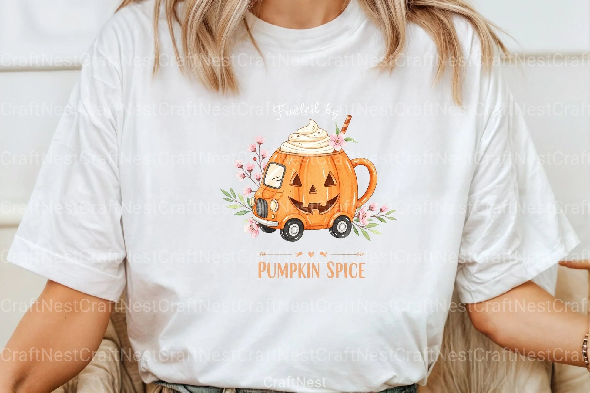 Fueled by Pumpkin Spice Clipart Bundle 4 - CraftNest - Digital Crafting and Art