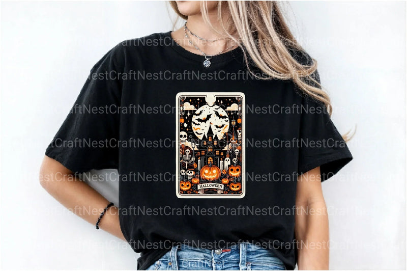 Halloween Tarot Card Clipart Bundle 24 - CraftNest - Digital Crafting and Art