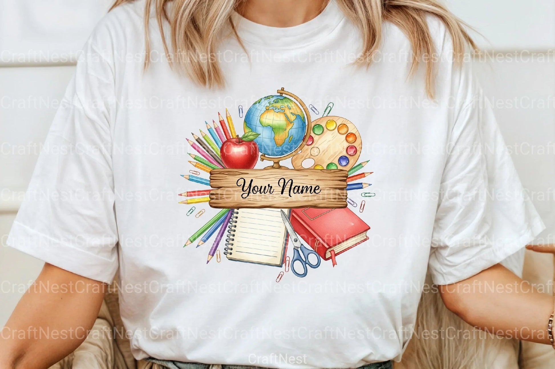 Custom Teacher Clipart Bundle - CraftNest - Digital Crafting and Art