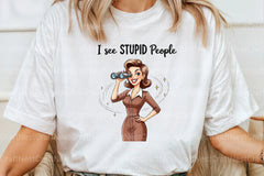 Sarcastic Funny Girl Can't Adult Today Clipart Bundle 9 - CraftNest - Digital Crafting and Art