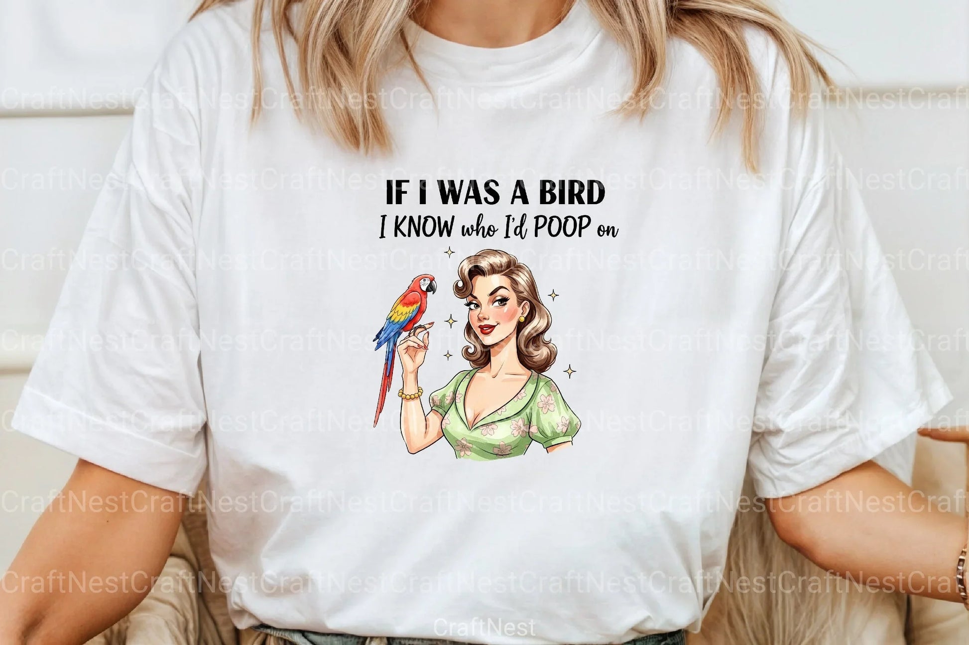 Sarcastic Funny Girl Can't Adult Today Clipart Bundle 2 - CraftNest - Digital Crafting and Art