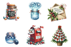 Christmas Wishes Clipart Bundle - CraftNest - Digital Crafting and Art