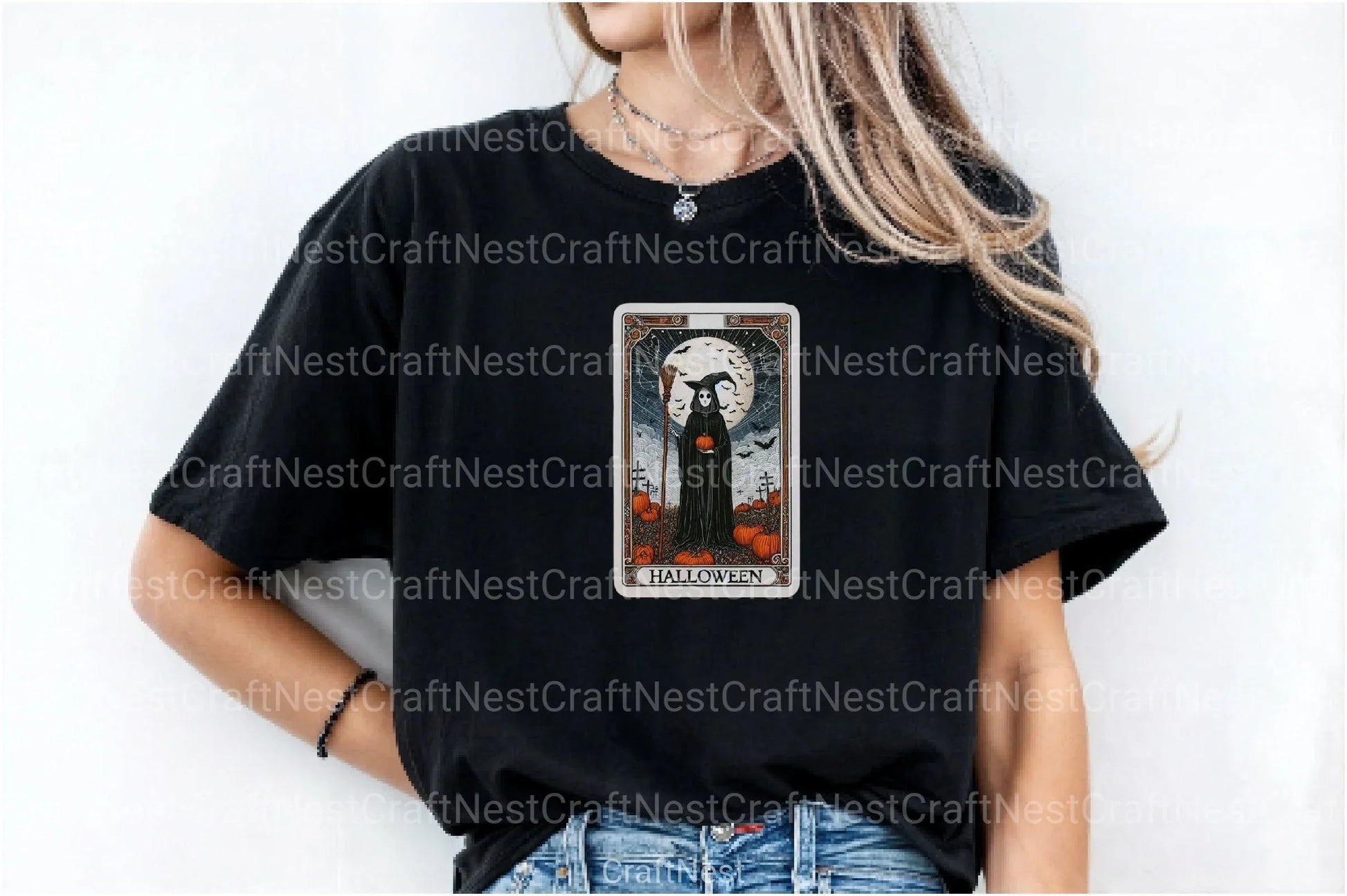 Halloween Tarot Card Clipart Bundle 20 - CraftNest - Digital Crafting and Art