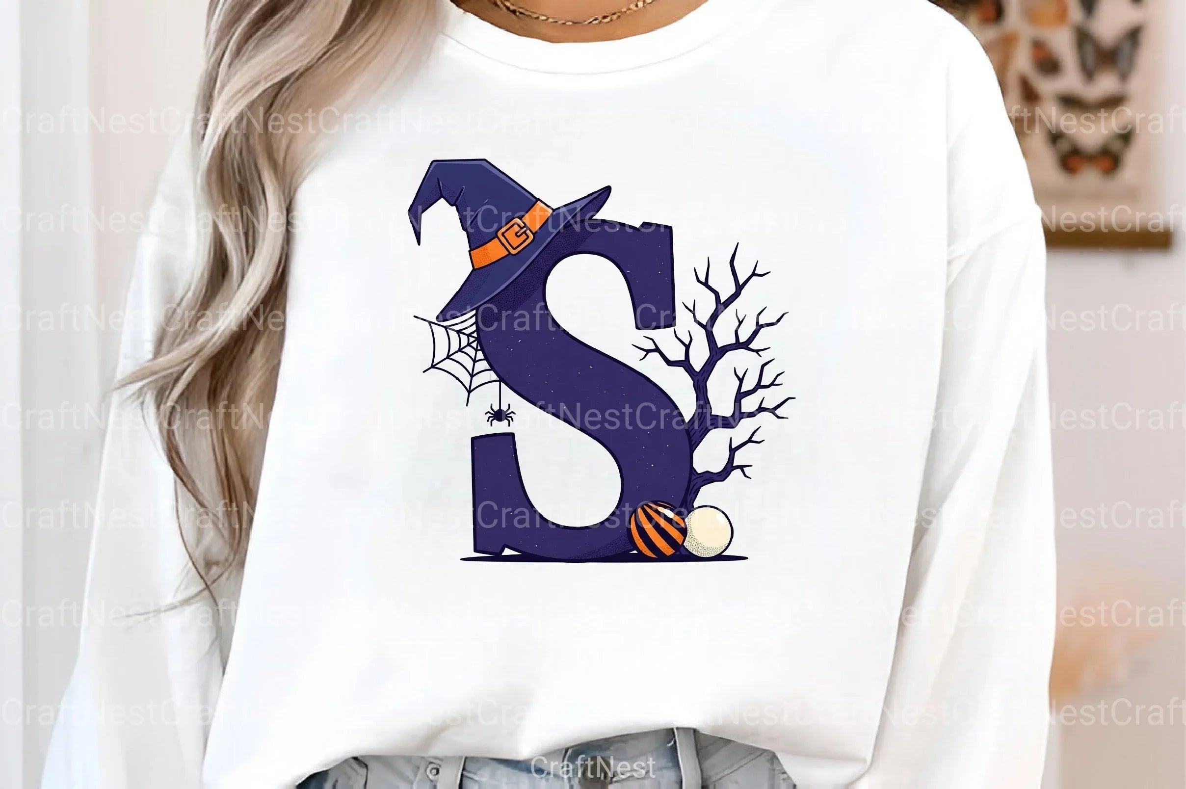 Halloween Alphabet Clipart Bundle 11 - CraftNest - Digital Crafting and Art