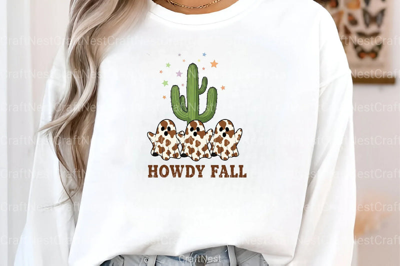 Howdy Ghost Fall Clipart Bundle - CraftNest - Digital Crafting and Art