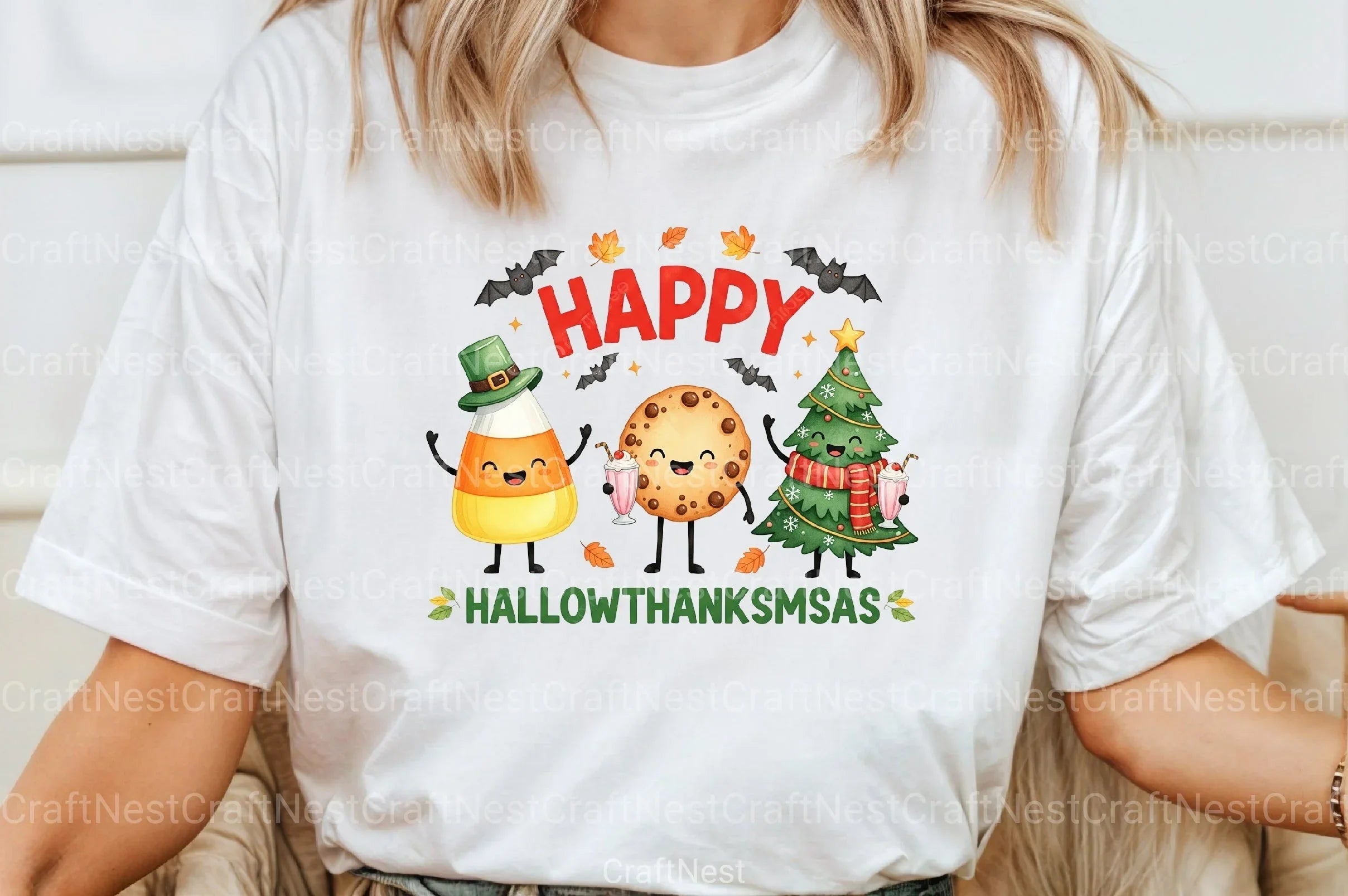 Happy Hallothanksmas Clipart Bundle 1 - CraftNest - Digital Crafting and Art