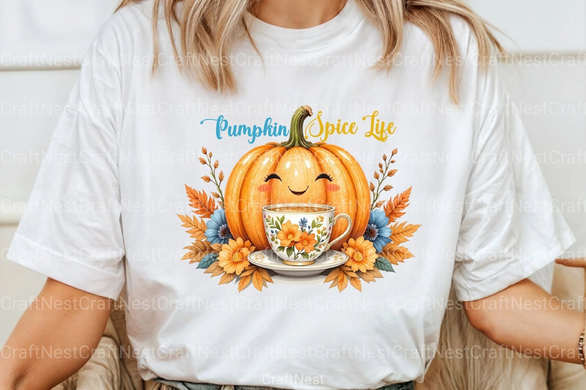 Pumpkin Spice Life Digital Clipart Bundle - CraftNest - Digital Crafting and Art