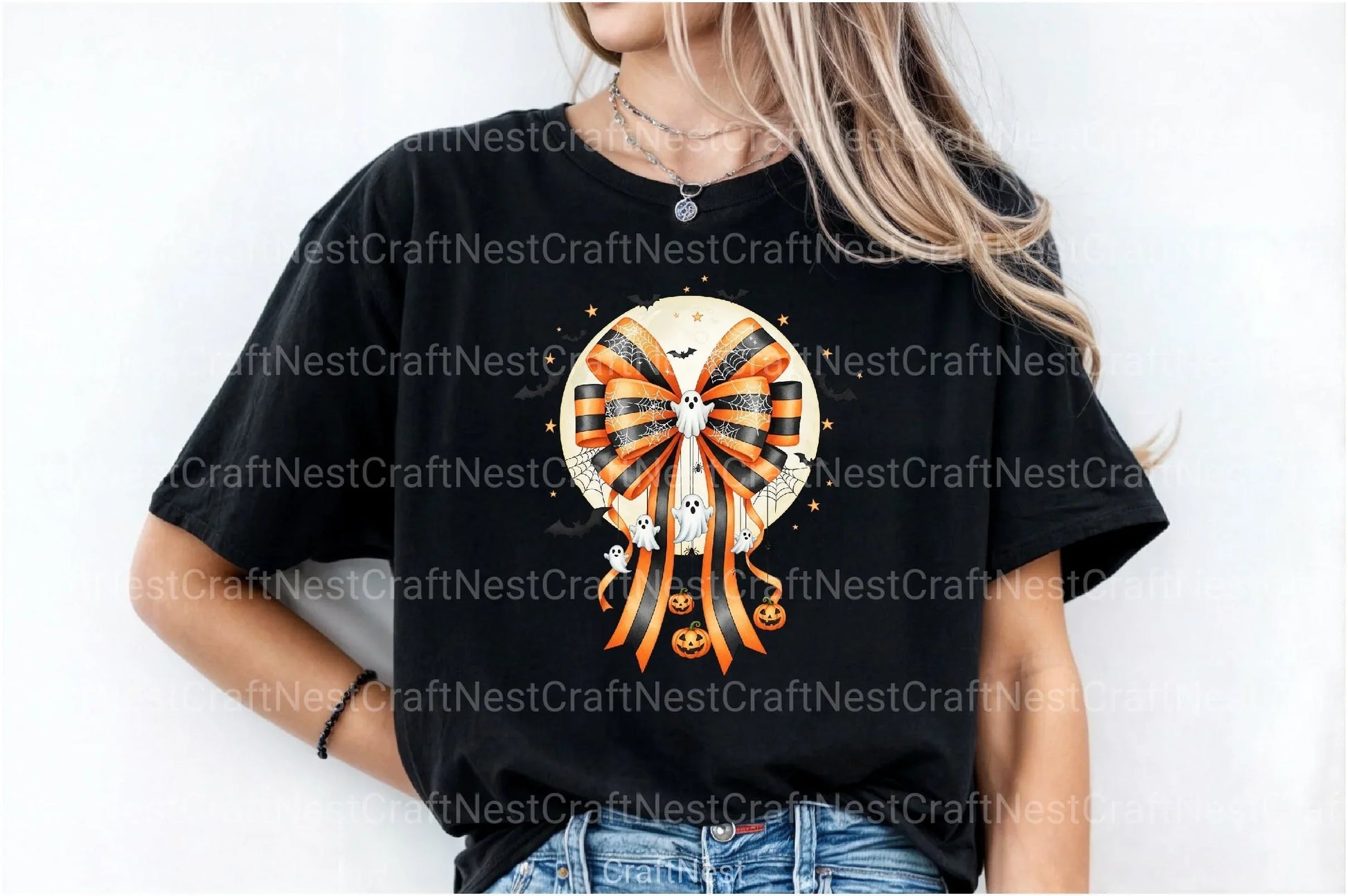 Halloween Coquette Bow Clipart Bundle 1 - CraftNest - Digital Crafting and Art