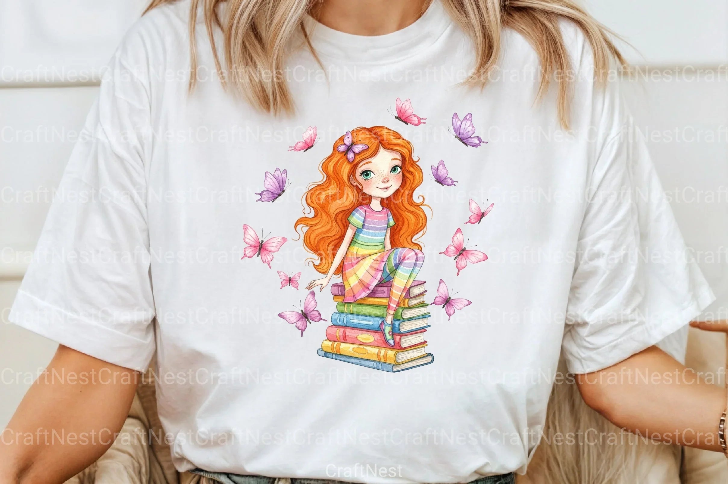 Quirky Book Lover Clipart Bundle - CraftNest - Digital Crafting and Art