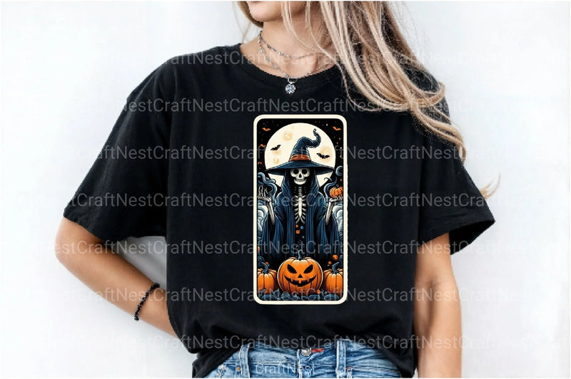 Halloween Tarot Card Clipart Bundle 27 - CraftNest - Digital Crafting and Art