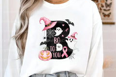 Halloween Breast Cancer Clipart Bundle 28 - CraftNest - Digital Crafting and Art